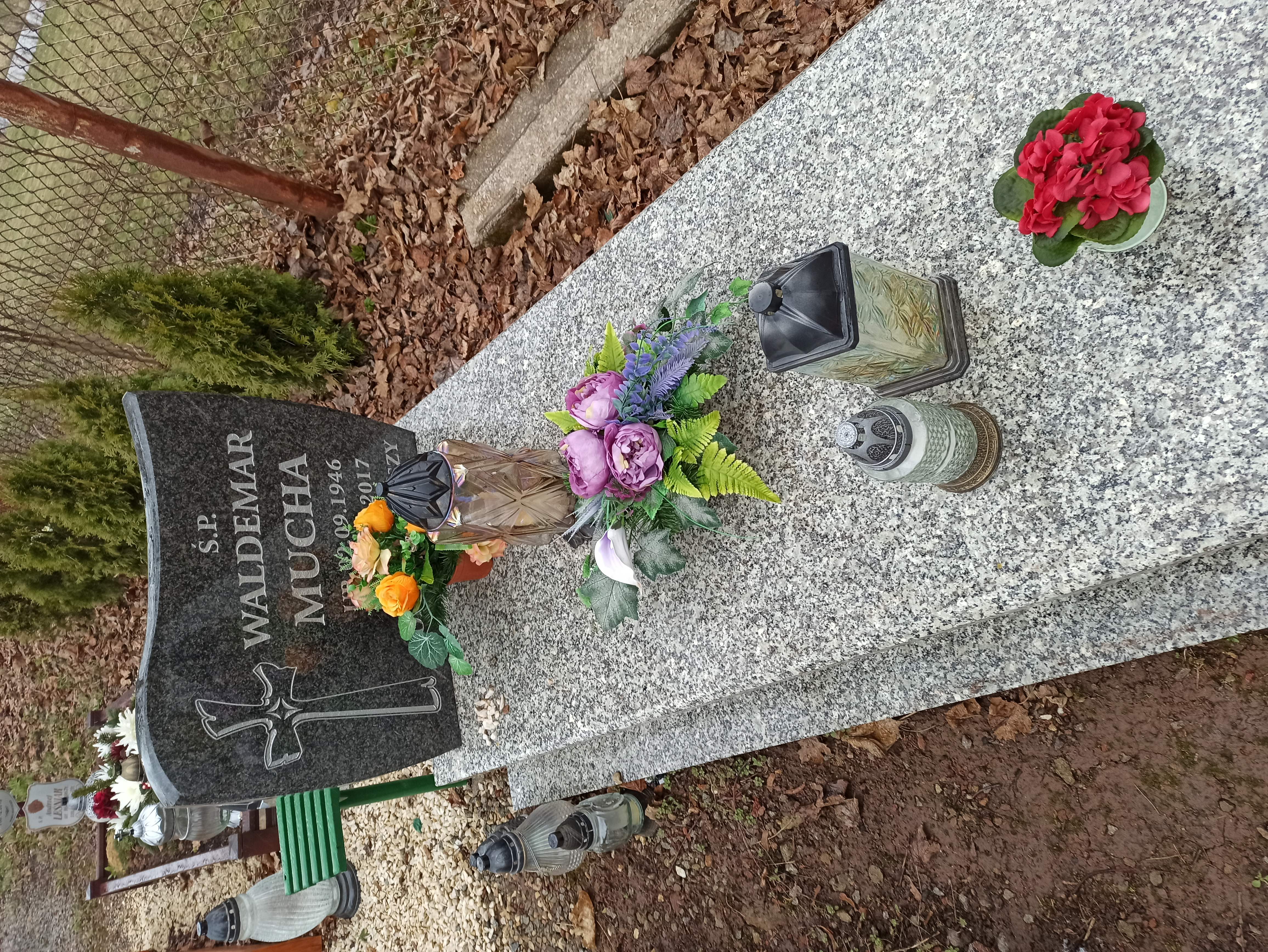 Grób Tadeusz Mucha