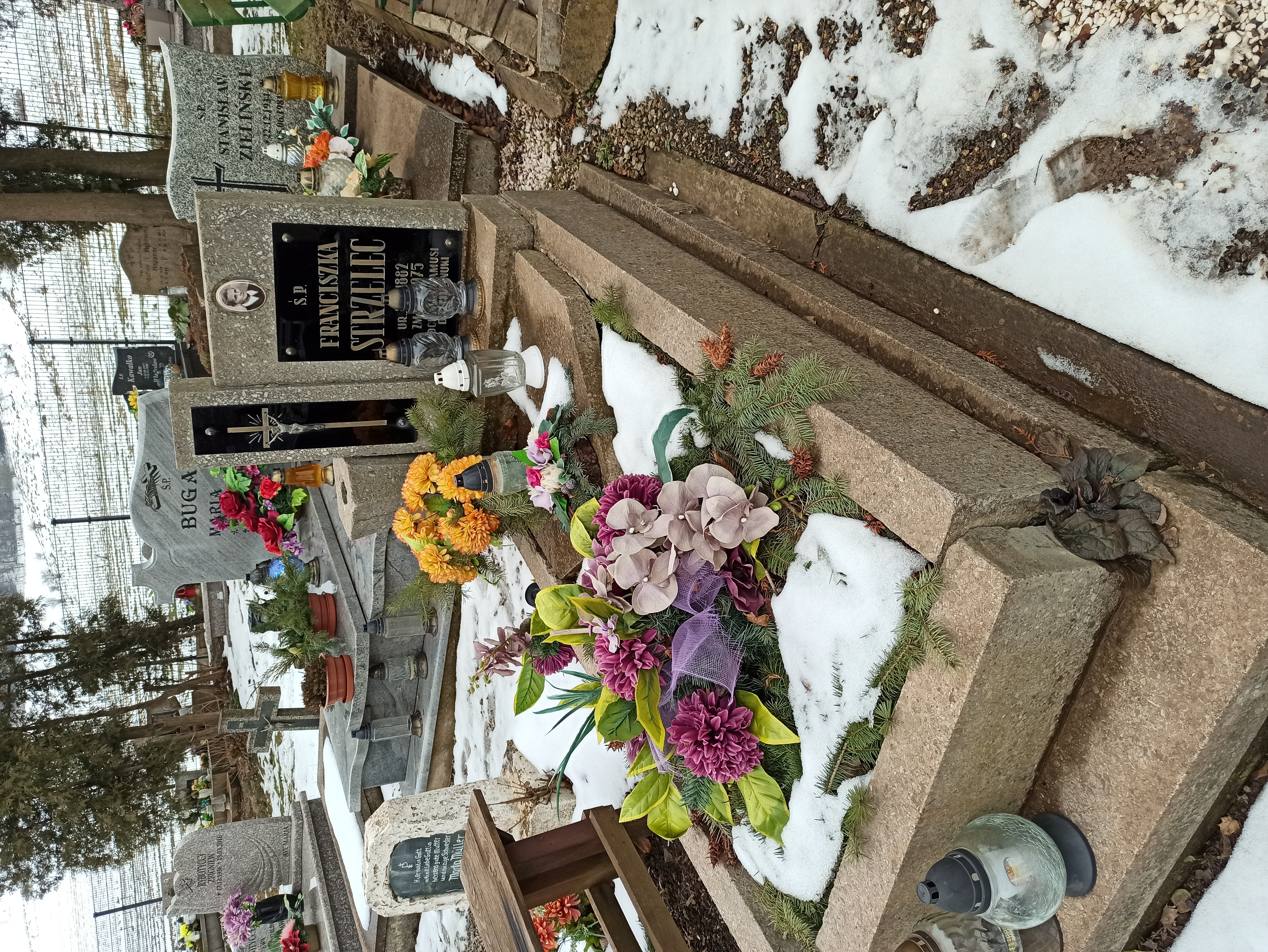 Grób Walentyna Gomoliszek