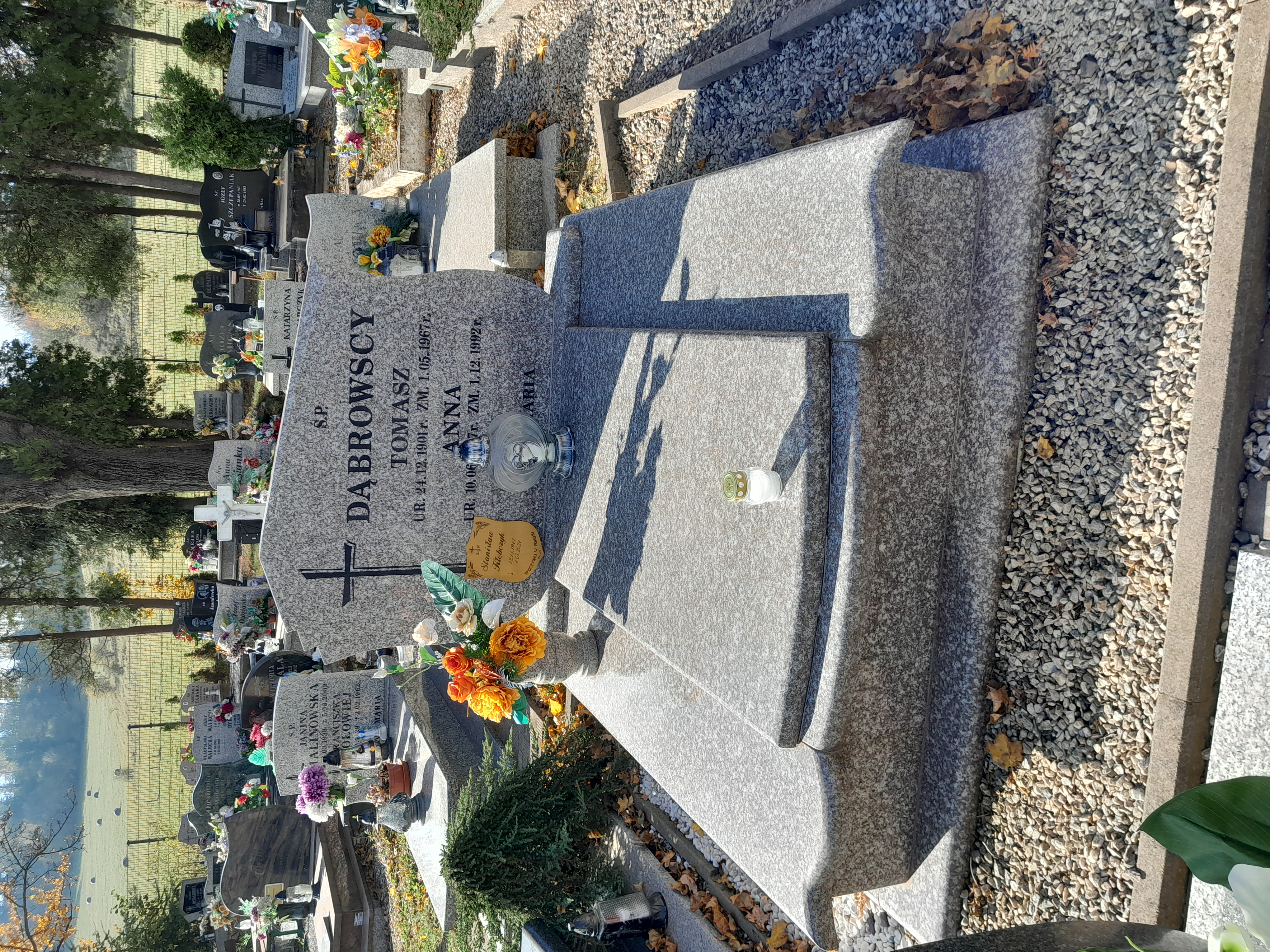 Grób Tomasz Dąbrowski