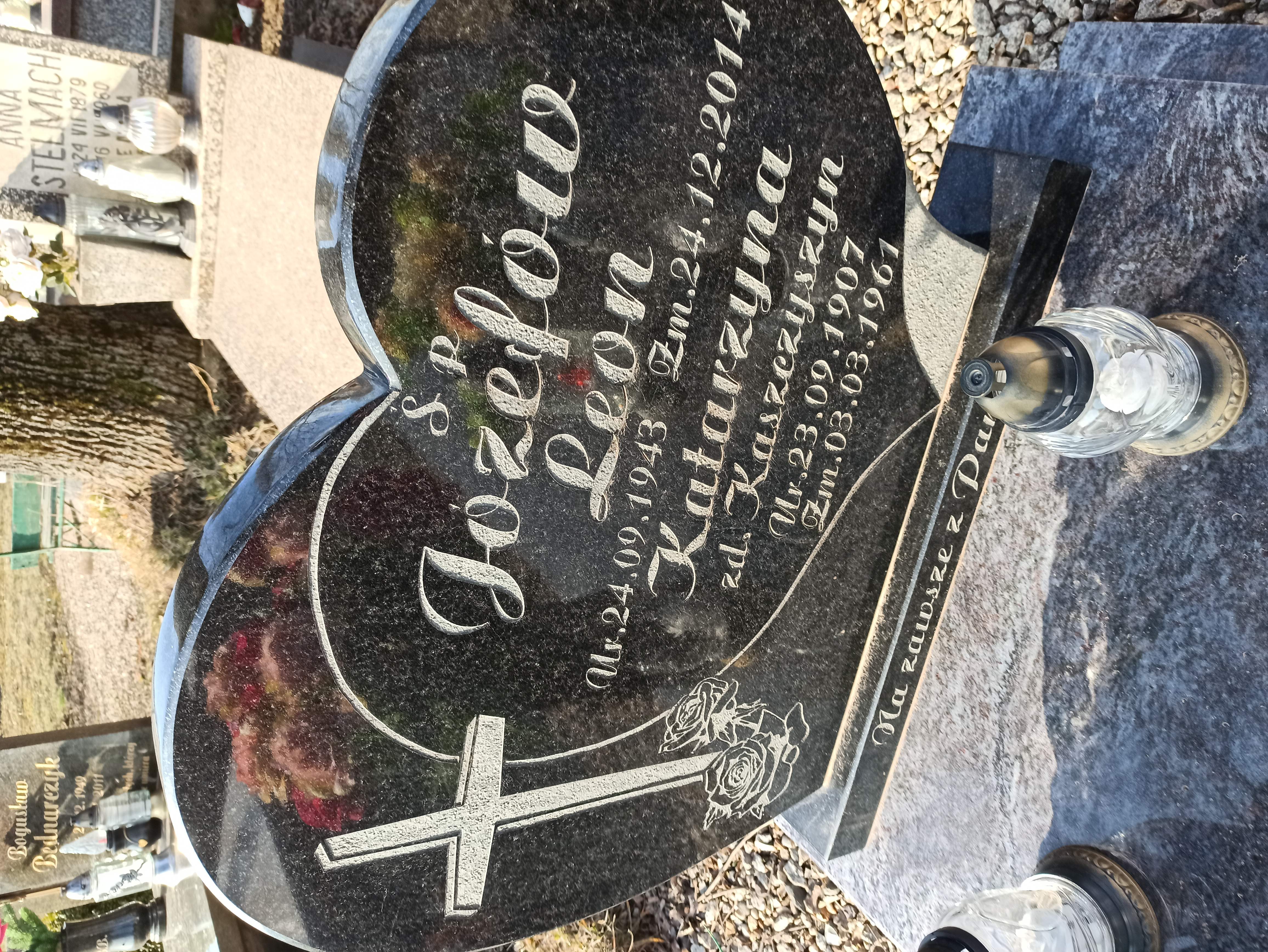 Leon Józefów 1943 Czarny Bór - Grobonet - Wyszukiwarka osób pochowanych