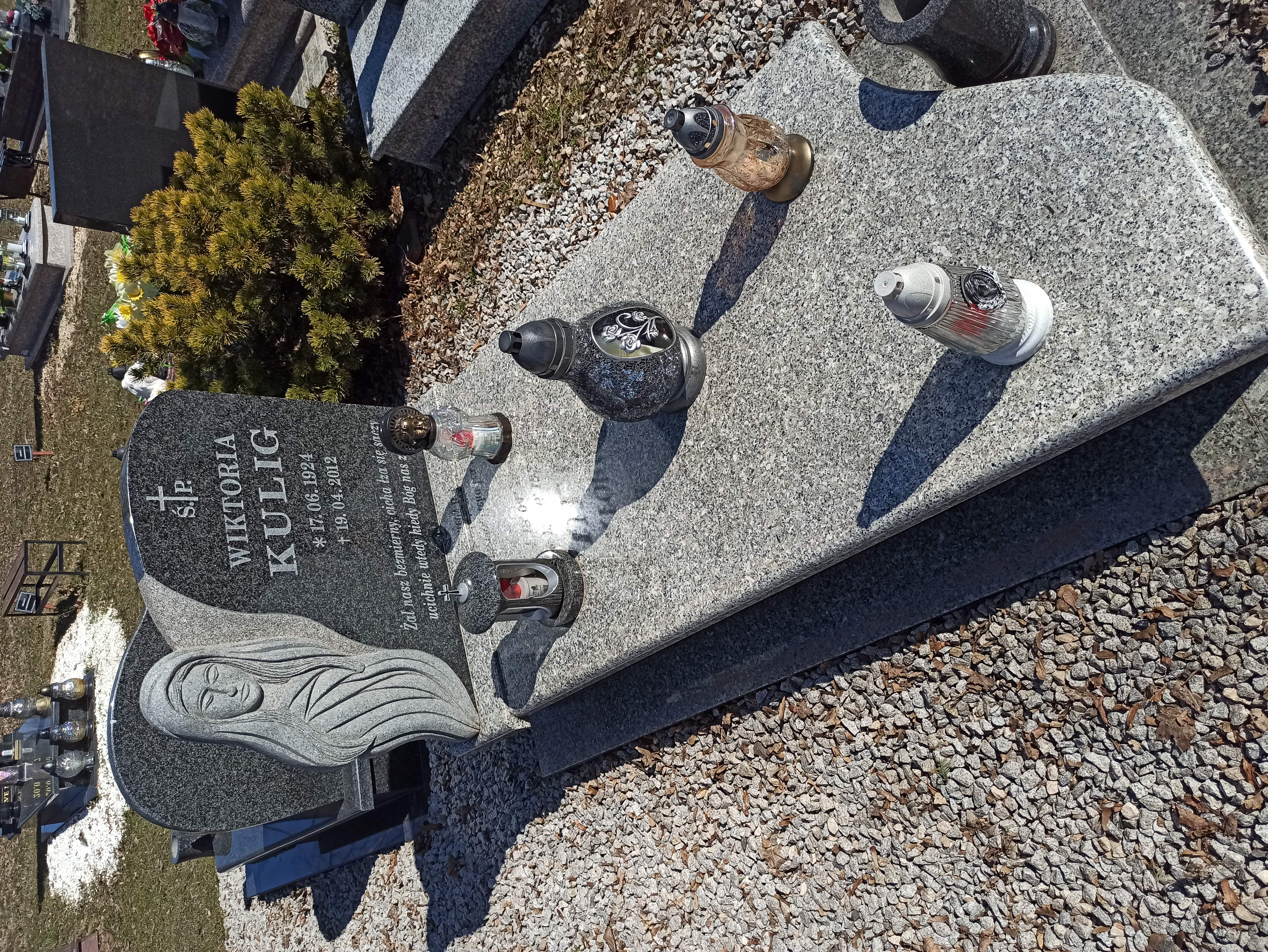 Grób Wiktoria Kulig